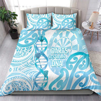 New Zealand Darts Bedding Set Aotearoa Maori Its In My DNA White - Polynesian Pride