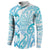 Personalised New Zealand Darts Button Sweatshirt Aotearoa Maori Its In My DNA White - Polynesian Pride
