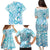 Personalised New Zealand Darts Family Matching Puletasi and Hawaiian Shirt Aotearoa Maori Its In My DNA White - Polynesian Pride