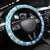 New Zealand Darts Steering Wheel Cover Aotearoa Maori Its In My DNA White - Polynesian Pride