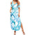 Personalised New Zealand Darts Summer Maxi Dress Aotearoa Maori Its In My DNA White - Polynesian Pride