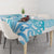 New Zealand Darts Tablecloth Aotearoa Maori Its In My DNA White - Polynesian Pride