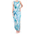 Personalised New Zealand Darts Tank Maxi Dress Aotearoa Maori Its In My DNA White - Polynesian Pride