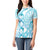 Personalised New Zealand Darts Women Polo Shirt Aotearoa Maori Its In My DNA White - Polynesian Pride