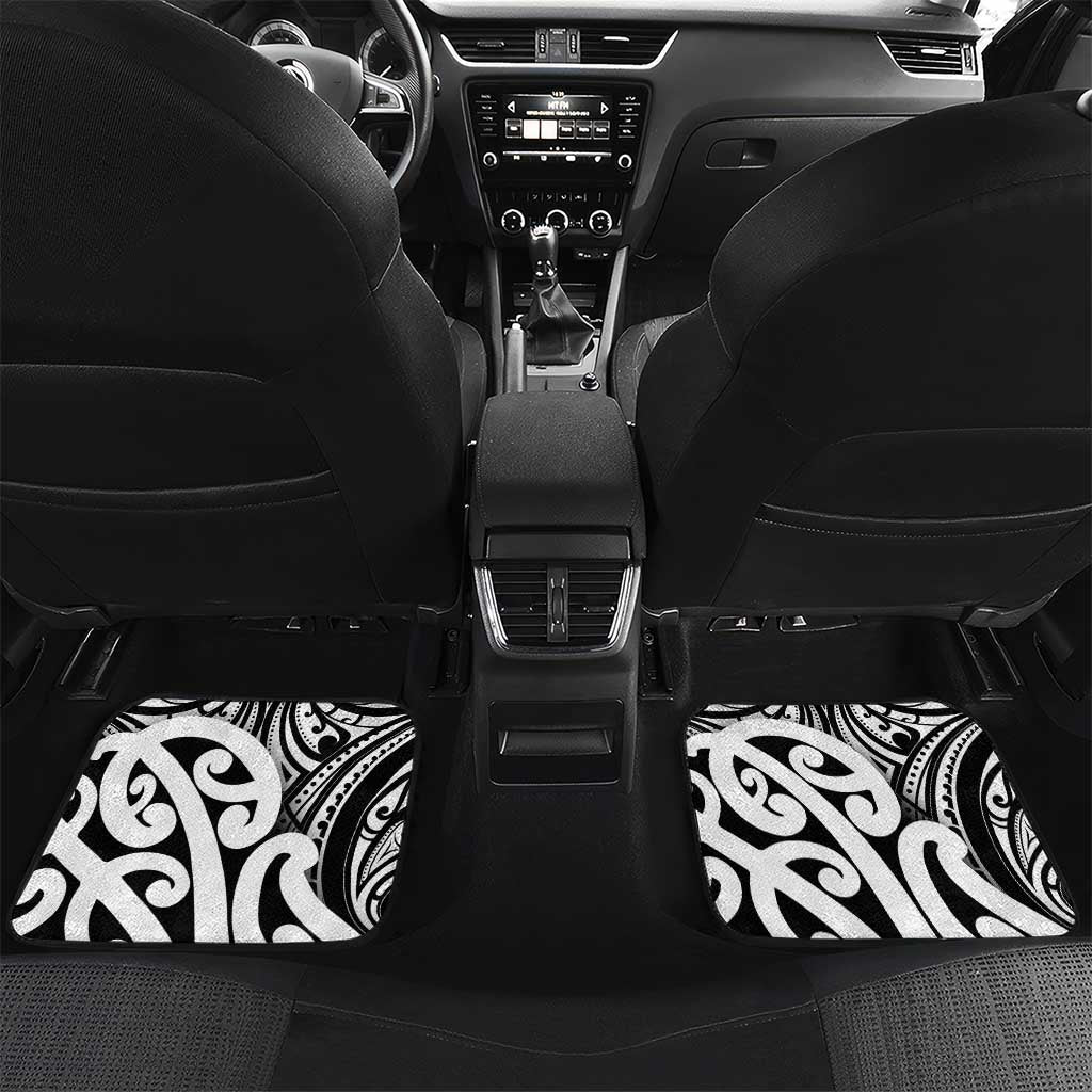 New Zealand Darts Car Mats Aotearoa Maori Its In My DNA Black - Polynesian Pride