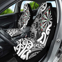 New Zealand Darts Car Seat Cover Aotearoa Maori Its In My DNA Black - Polynesian Pride