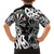 Personalised New Zealand Darts Family Matching Summer Maxi Dress and Hawaiian Shirt Aotearoa Maori Its In My DNA Black - Polynesian Pride