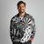 Personalised New Zealand Darts Long Sleeve Polo Shirt Aotearoa Maori Its In My DNA Black - Polynesian Pride