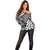 Personalised New Zealand Darts Off Shoulder Sweater Aotearoa Maori Its In My DNA Black - Polynesian Pride