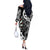 Personalised New Zealand Darts Off The Shoulder Long Sleeve Dress Aotearoa Maori Its In My DNA Black - Polynesian Pride