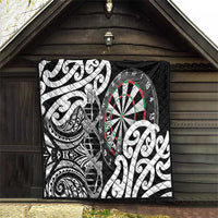 New Zealand Darts Quilt Aotearoa Maori Its In My DNA Black LT14 - Polynesian Pride