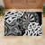 New Zealand Darts Rubber Doormat Aotearoa Maori Its In My DNA Black - Polynesian Pride