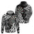 Personalised New Zealand Darts Zip Hoodie Aotearoa Maori Its In My DNA Black - Polynesian Pride