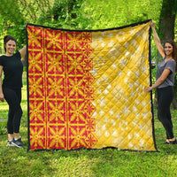 Kahili Quilt Hawaii Quilt Tropical Flower Seamless Half Style