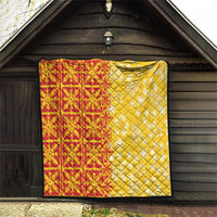 Kahili Quilt Hawaii Quilt Tropical Flower Seamless Half Style