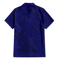 Blue Polynesia Family Matching Mermaid Dress and Hawaiian Shirt Polynesian Pattern Mix Plumeria