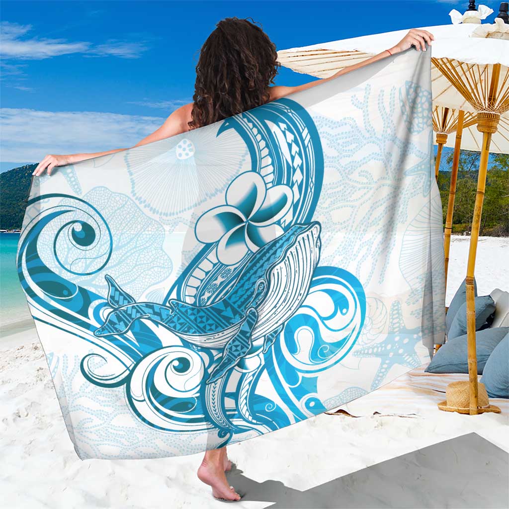 Blue Hawaii Humpback Whale Sarong Polynesian Tribal Ocean Vibes