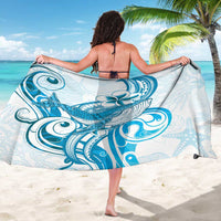 Blue Hawaii Humpback Whale Sarong Polynesian Tribal Ocean Vibes