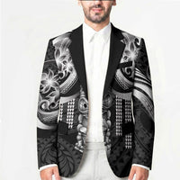 Tiki Drum Hawaii Blazer Hawaiian Kakau Tattoo Style LT14 - Polynesian Pride