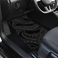 Tiki Drum Hawaii Car Mats Hawaiian Kakau Tattoo Style LT14 - Polynesian Pride