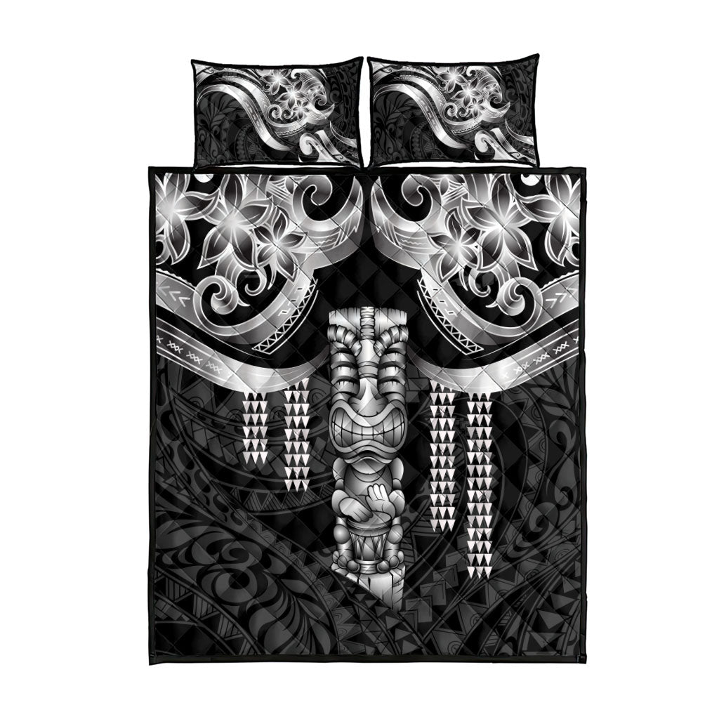 Tiki Drum Hawaii Quilt Bed Set Hawaiian Kakau Tattoo Style LT14 - Polynesian Pride