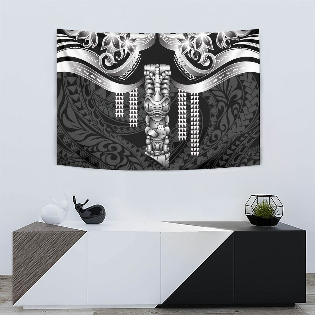 Tiki Drum Hawaii Tapestry Hawaiian Kakau Tattoo Style LT14 - Polynesian Pride