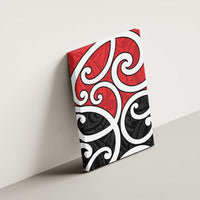 New Zealand Canvas Wall Art Maori Koru Tino Rangatiratanga Color - Polynesian Pride