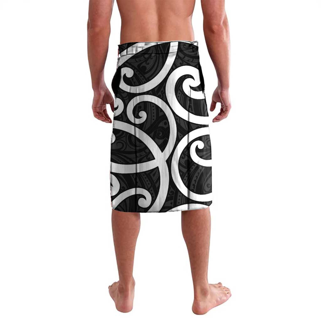 New Zealand Lavalava Maori Koru Tino Rangatiratanga Color - Polynesian Pride