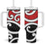 New Zealand Tumbler With Handle Maori Koru Tino Rangatiratanga Color - Polynesian Pride