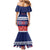Personalised FAST Samoa Siapo Family Matching Mermaid Dress and Hawaiian Shirt Teuila Flowers Samoan Pattern - Polynesian Pride