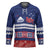 Personalised FAST Samoa Siapo Hockey Jersey Teuila Flowers Samoan Pattern - Polynesian Pride