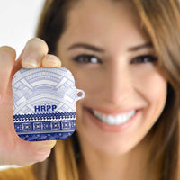 HRPP Samoa Siapo AirPods Case Teuila Flowers Samoan Pattern - Polynesian Pride