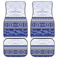 Personalised HRPP Samoa Siapo Car Mats Teuila Flowers Samoan Pattern - Polynesian Pride