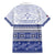 Personalised HRPP Samoa Siapo Family Matching Long Sleeve Bodycon Dress and Hawaiian Shirt Teuila Flowers Samoan Pattern - Polynesian Pride
