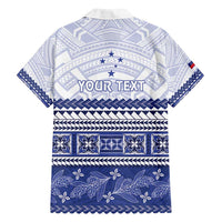 Personalised HRPP Samoa Siapo Family Matching Puletasi and Hawaiian Shirt Teuila Flowers Samoan Pattern - Polynesian Pride