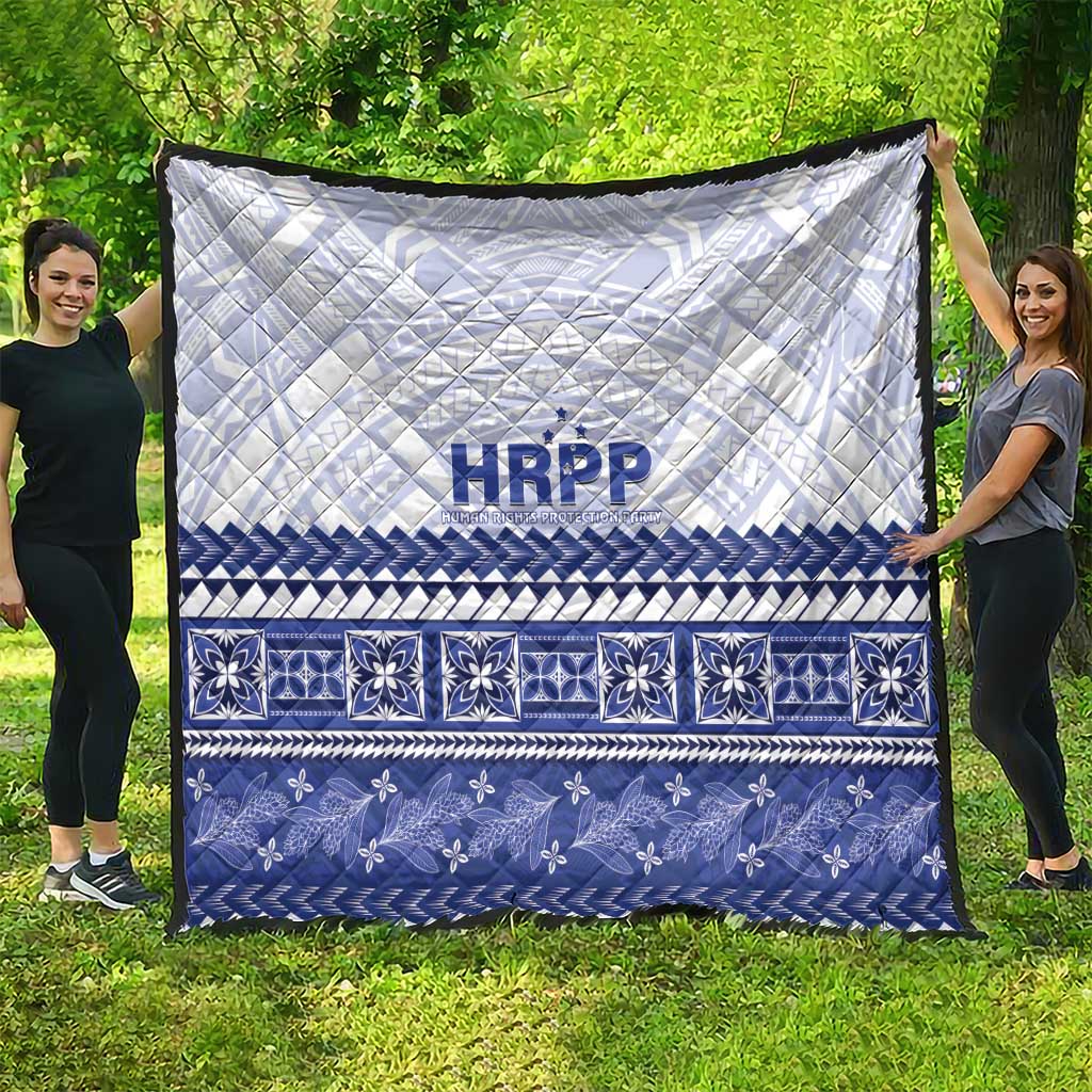 HRPP Samoa Siapo Quilt Teuila Flowers Samoan Pattern - Polynesian Pride