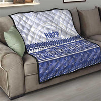 HRPP Samoa Siapo Quilt Teuila Flowers Samoan Pattern - Polynesian Pride