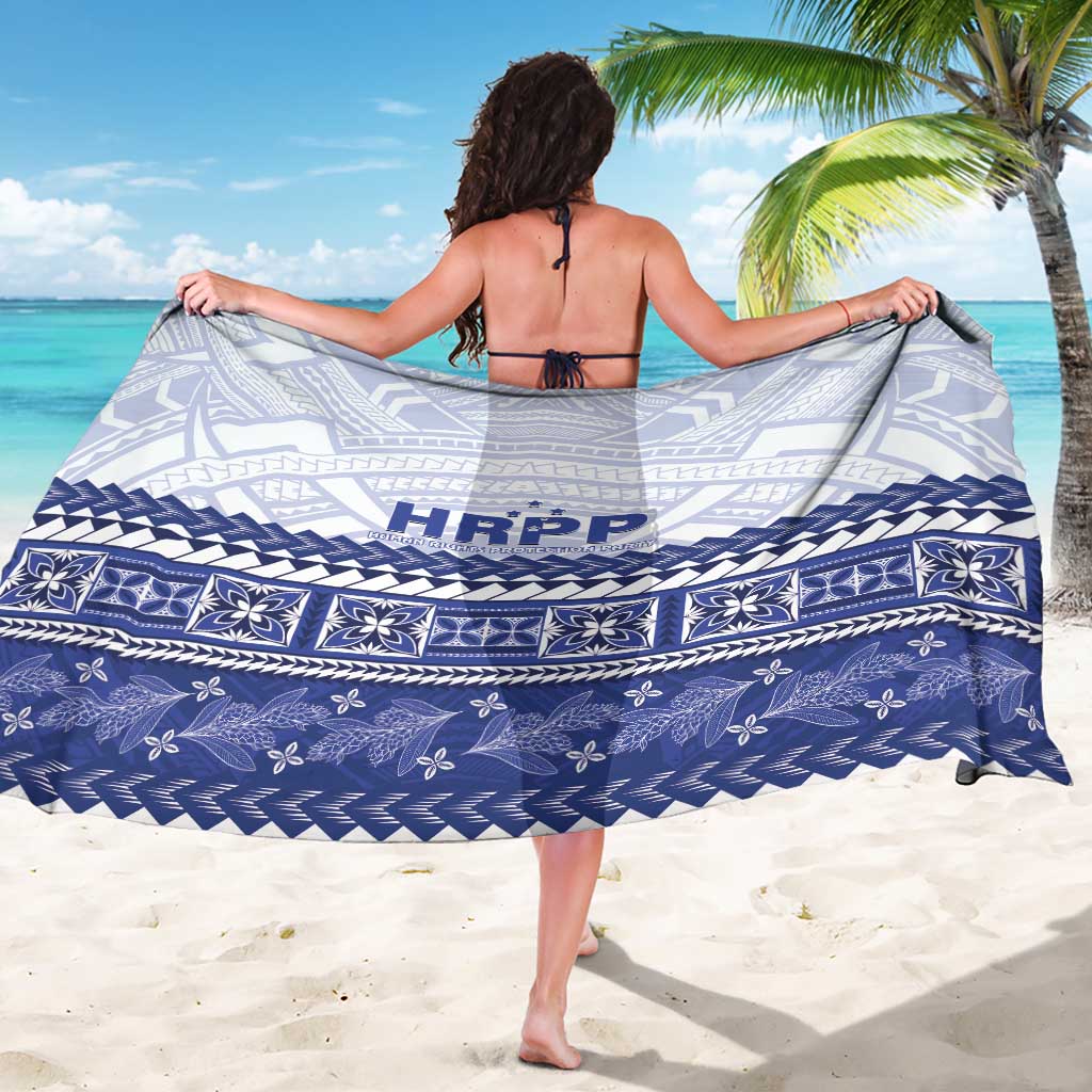 HRPP Samoa Siapo Sarong Teuila Flowers Samoan Pattern - Polynesian Pride