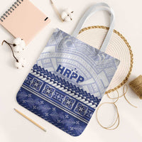 HRPP Samoa Siapo Tote Bag Teuila Flowers Samoan Pattern - Polynesian Pride