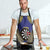 Personalised Niue Darts Apron Dart Board Hiapo Pattern - Polynesian Pride