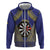 Personalised Niue Darts Hoodie Dart Board Hiapo Pattern - Polynesian Pride