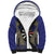 Personalised Niue Darts Sherpa Hoodie Dart Board Hiapo Pattern - Polynesian Pride