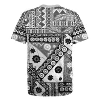 Black Bula Fiji Rugby Jersey Unique Masi Tapa Pattern LT14 - Polynesian Pride