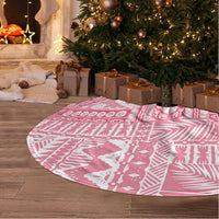 Pink Bula Fiji Tree Skirt Unique Masi Tapa Pattern LT14 - Polynesian Pride