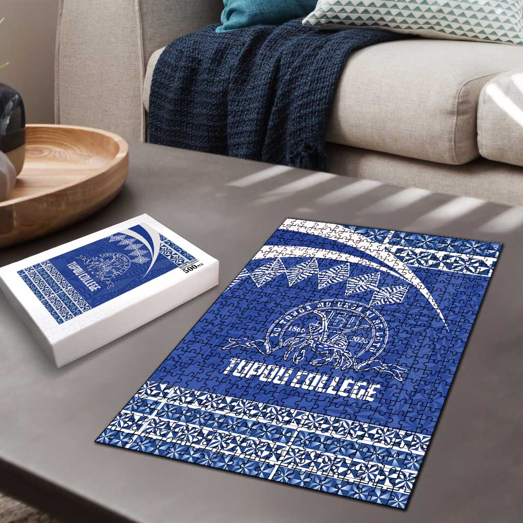 Tonga Tupou College Toloa Puzzle 160 Years Anniversary Tongan Ngatu Pattern