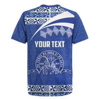Personalised Tonga Tupou College Toloa Rugby Jersey 160 Years Anniversary Tongan Ngatu Pattern