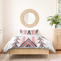 Aotearoa Taniko Bedding Set Niho Taniwha Purapura Whetu Mix Poutama