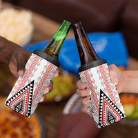 Aotearoa Taniko 4 in 1 Can Cooler Tumbler Niho Taniwha Purapura Whetu Mix Poutama