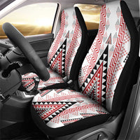 Aotearoa Taniko Car Seat Cover Niho Taniwha Purapura Whetu Mix Poutama