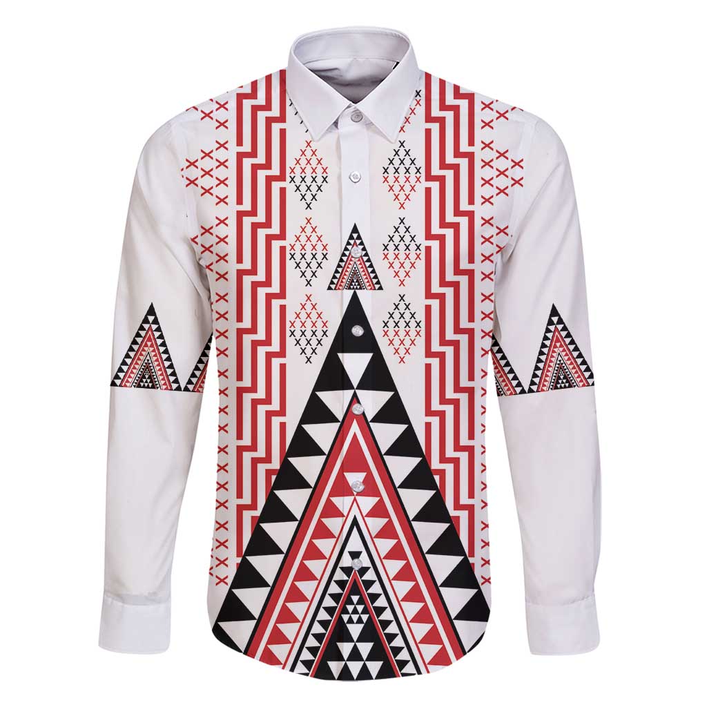 Aotearoa Taniko Family Matching Mermaid Dress and Hawaiian Shirt Niho Taniwha Purapura Whetu Mix Poutama